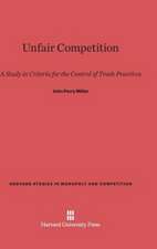 Unfair Competition