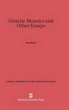 Genetic Mosaics and Other Essays