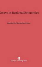 Essays in Regional Economics