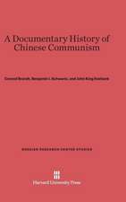 A Documentary History of Chinese Communism