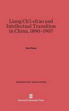 Liang Ch'i-Ch'ao and Intellectual Transition in China, 1890-1907: A Practical Guide