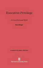 Executive Privilege