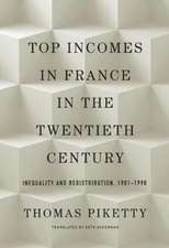 Top Incomes in France in the Twentieth Century – Inequality and Redistribution, 1901–1998