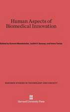 Human Aspects of Biomedical Innovation