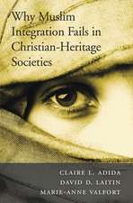 Why Muslim Integration Fails in Christian–Heritage Societies