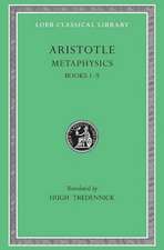 Aristotle: Metaphysics, Volume I