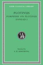 Porphyry on Plotinus. Ennead I