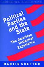 Political Parties and the State – The American Historical Experience