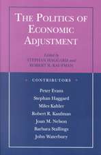 The Politics of Economic Adjustment – International Constraints, Distributive Conflicts and the State