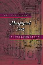 Metaphysical Song – An Essay on Opera