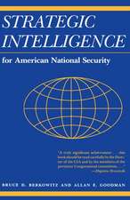 Strategic Intelligence for American National Sec – Updated Edition