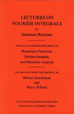 Lectures on Fourier Integrals. (AM–42), Volume 42