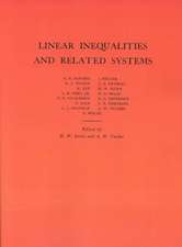 Linear Inequalities and Related Systems. (AM–38), Volume 38