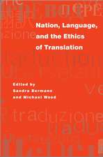 Nation, Language, and the Ethics of Translation