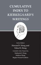 Kierkegaard`s Writings, XXVI, Volume 26 – Cumulative Index to Kierkegaard`s Writings