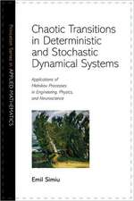 Chaotic Transitions in Deterministic and Stochastic Dynamical Systems – Applications of Melnikov Processes in Engineering, Physics, and