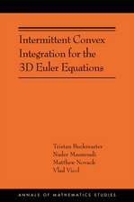 Intermittent Convex Integration for the 3D Euler Equations