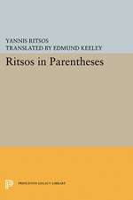 Ritsos in Parentheses