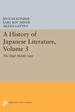 A History of Japanese Literature, Volume 3 – The High Middle Ages