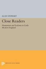 Close Readers – Humanism and Sodomy in Early Modern England