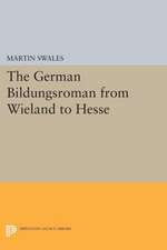 The German Bildungsroman from Wieland to Hesse