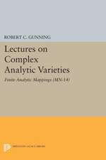 Lectures on Complex Analytic Varieties (MN–14), – Finite Analytic Mappings. (MN–14)