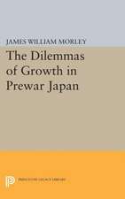 The Dilemmas of Growth in Prewar Japan