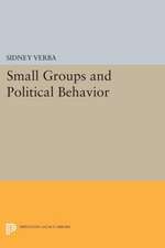 Small Groups and Political Behavior – A Study of Leadership