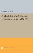 D-Modules and Spherical Representations