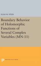 Boundary Behavior of Holomorphic Functions of Several Complex Variables. (MN–11)