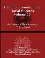 Hamilton County, Ohio, Burial Records - Volume 22