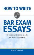 How to Write Bar Exam Essays