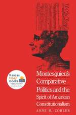 MONTESQUIEUS COMPARATIVE POLIT