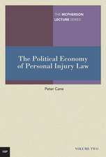 The Political Economy of Personal Injury Law