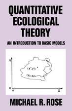 Quantitative Ecological Theory