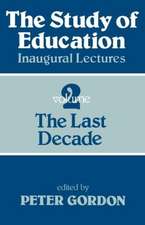 Study of Education Pb: A Collection of Inaugural Lectures (Volume 1 and 2)