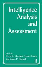 Intelligence Analysis and Assessment