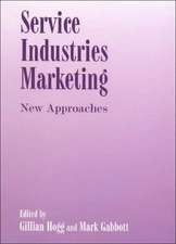 Service Industries Marketing: New Approaches