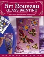 Art Nouveau Glass Painting