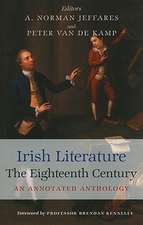 Irish Literature: An Annotated Anthology