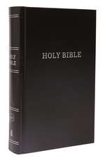 KJV, Pew Bible, Hardcover, Black, Red Letter, Comfort Print