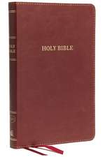 KJV Holy Bible: Thinline, Burgundy Leathersoft, Red Letter, Comfort Print: King James Version: Holy Bible, King James Version