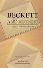 Beckett and Nothing