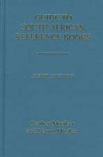 Guide to South African Reference Books