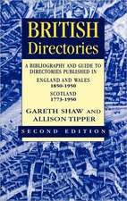 British Directories 2nd ed