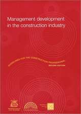 Management Development in the Construction Industry: A Guide to Procedures