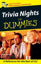 Trivia Nights for Dummies – Australian Edition