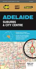 Adelaide Suburbs & City Centre 1 : 100 000 - 1 : 9 100