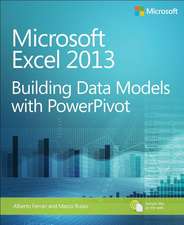 Microsoft Excel 2013 Building Data Models with Powerpivot