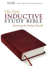 The New Inductive Study Bible (Nasb, Milano Softone, Burgundy)